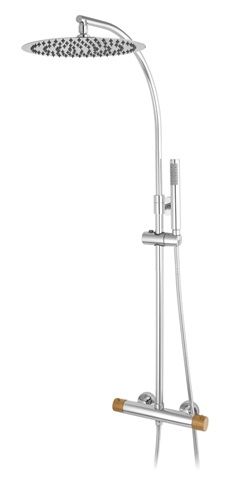 COLUMNA EXTENSIBLE TUBO REDONDO TERMOSTATICA