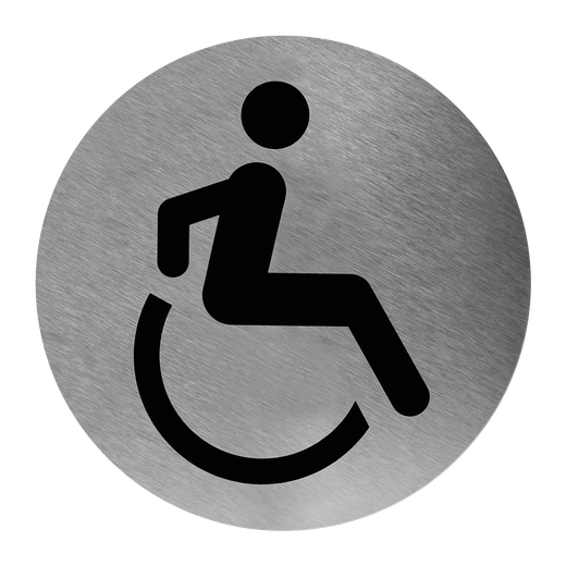 Señaletica de baño adaptado