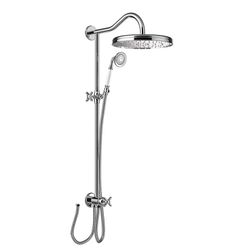 Conjunto de barra de ducha adaptable a cualquier grifo Tres-Clasic