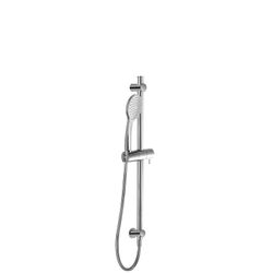 Conjunto de barra de ducha con toma de agua a pared