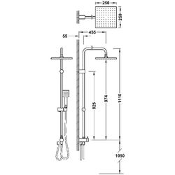 Conjunto de ducha adaptable a cualquier grifo