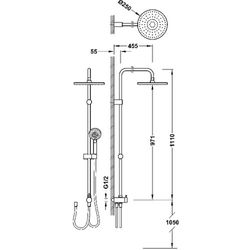 Conjunto de ducha adaptable a cualquier grifo