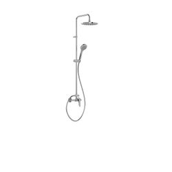 Conjunto de grifo monomando mural de 2 vías para ducha Base-Tres Plus