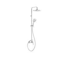 Conjunto de grifo monomando mural de 2 vías para ducha