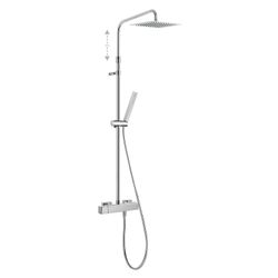 Conjunto de grifo monomando mural de 2 vías para ducha Cuadro