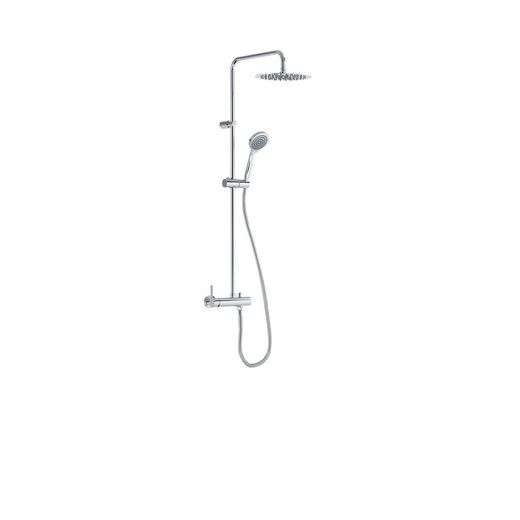 Conjunto de grifo monomando mural de 2 vías para ducha Lex-Alp