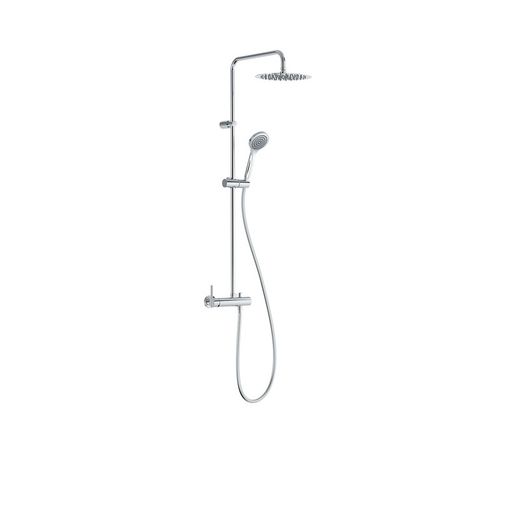 Conjunto de grifo monomando mural de 2 vías para ducha Lex-Alp