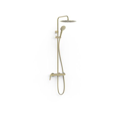Conjunto de grifo monomando mural de 2 vías para ducha