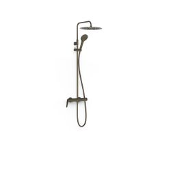 Conjunto de grifo monomando mural de 2 vías para ducha