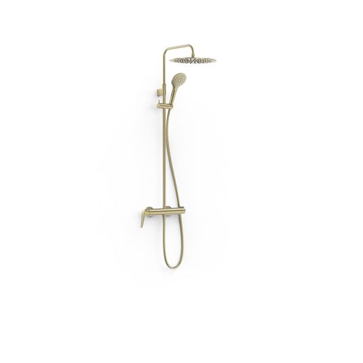 Conjunto de grifo monomando mural de 2 vías para ducha