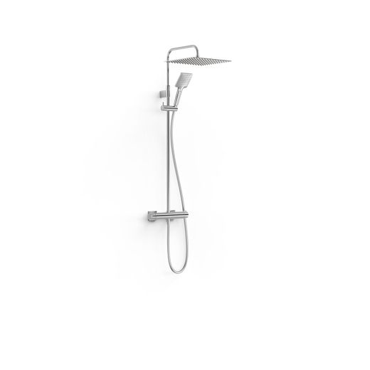 Conjunto de grifo mural Duo‑confort de 2 vías para ducha
