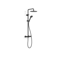 Conjunto de grifo termostático mural de 2 vías para ducha Base-Tres Plus