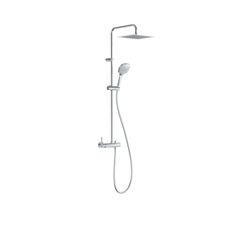 Conjunto de grifo monomando mural de 2 vías para ducha Lex-Alp