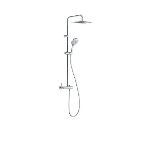 Conjunto de grifo monomando mural de 2 vías para ducha Lex-Alp