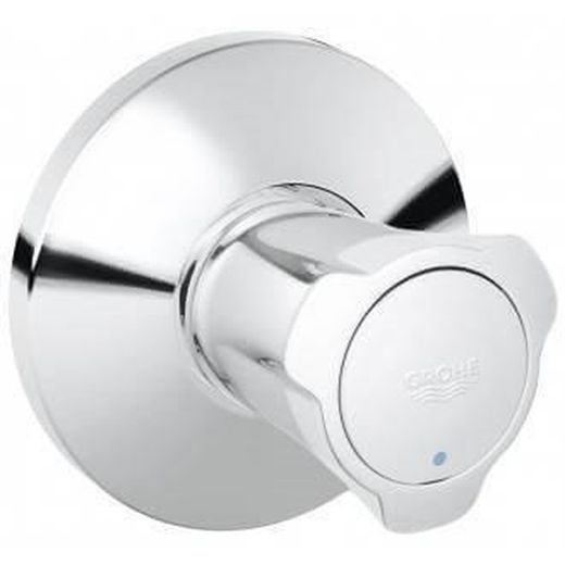 Costa l parte exterior llave de paso azul