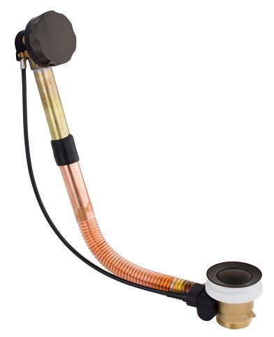 DESAGUE AUTOMATICO BAÑERA LATÓN 45-55 CM