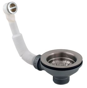 DESAGÜE CESTA INOX 304 ROSCA 1"1/2