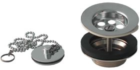 DESAGÜE LAVABO TAPÓN LATÓN 1 1/4" 64 mm