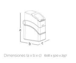 Descalcificador no eléctrico Essential 11 L Waterfilter