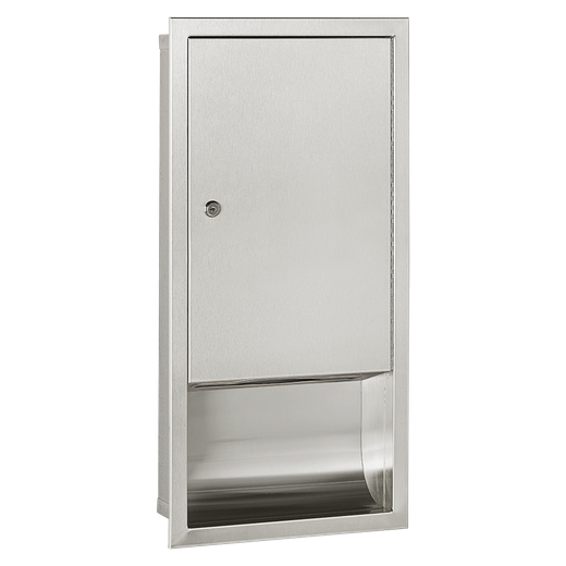 Dispensador de papel toalla empotrable C/Z