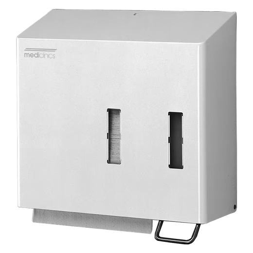 Unidad combinada con dispensador papel toalla y dosificador de jabón