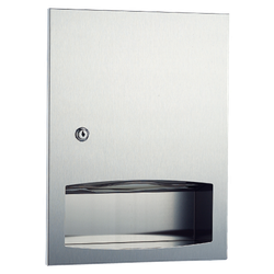 Dispensador de papel toalla empotrable C/Z