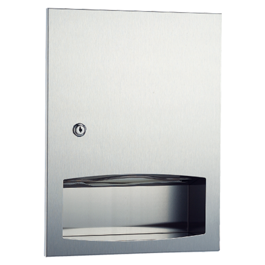 Dispensador de papel toalla empotrable C/Z