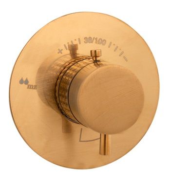 GRIFO EMPOTRADO TERMOSTATICO DE DUCHA DE 1/2" DE UNA SALIDA