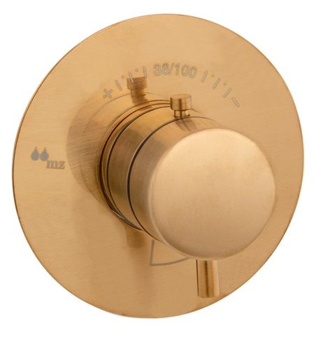 GRIFO EMPOTRADO DUCHA 1/2" DE UNA SALIDA TERMOSTATICA