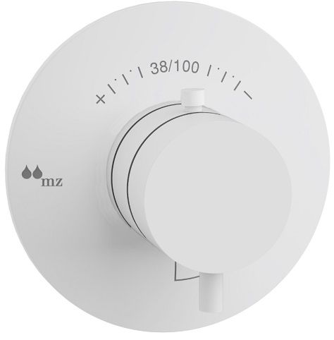 GRIFO EMPOTRADO DUCHA 1/2" UNA SALIDA TERMOSTATICO