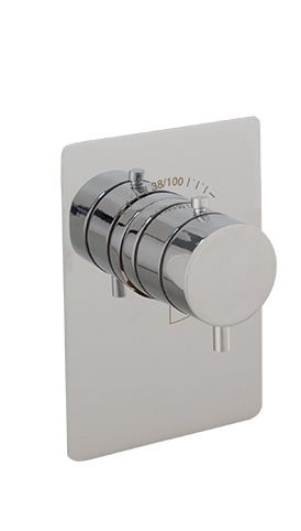 GRIFO EMPOTRADO DUCHA 1/2" UNA SALIDA TERMOSTATICO