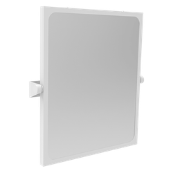 Espejo basculante con lamina de seguridad de 460x560mm