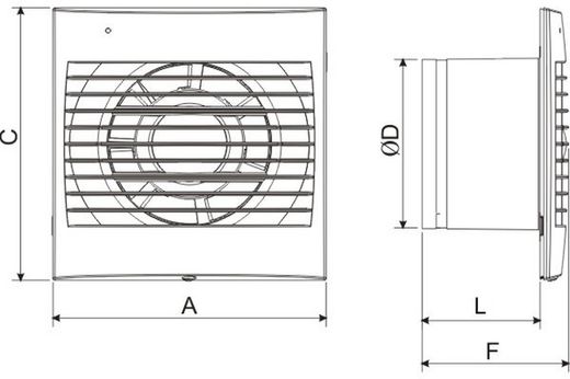 EXTRACTOR S-P DECOR-100 C