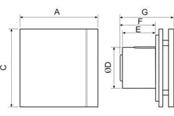EXTRACTOR S-P SILENT 100 DESIGN CZ