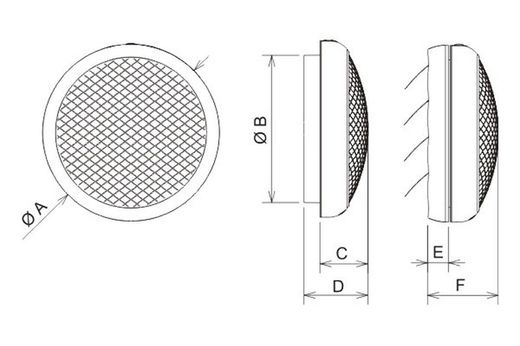 Extractor helicoidal cristal o pared HCM-150 N