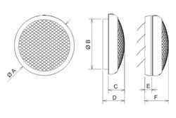 Extractor helicoidal cristal o pared HCM-225 N S&P