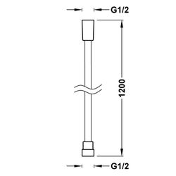 Flexo satinado de 1,20 m.