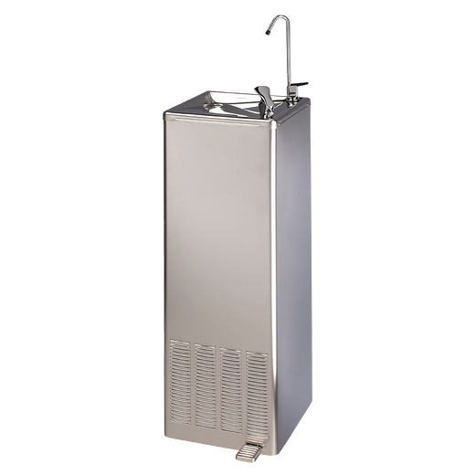 Fuente de agua refrigerada de 30L/h con pedal