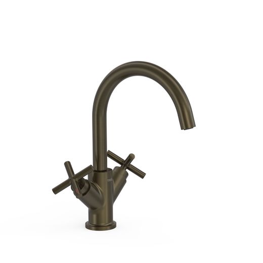 Grifo bimando alto para lavabo
