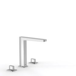 Grifo bimando de repisa para lavabo Slim Exclusive