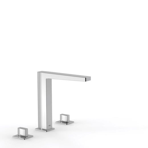 Grifo bimando de repisa para lavabo Slim Exclusive