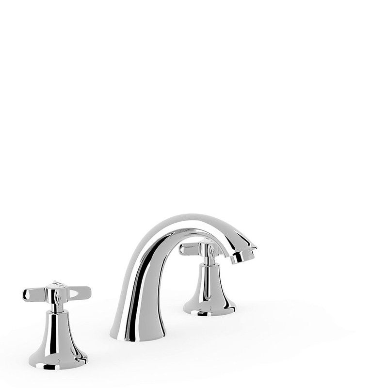 Grifo bimando de repisa para lavabo Tres-Clasic