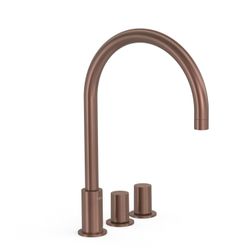 Grifo bimando de repisa para lavabo