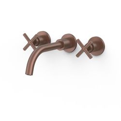 Grifo bimando empotrado para lavabo