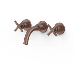 Grifo bimando empotrado para lavabo