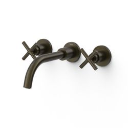 Grifo bimando empotrado para lavabo
