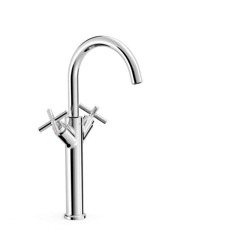 Grifo bimando XXL para lavabo Mont Blanc