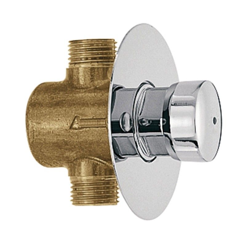 Grifo de descarga temporizado empotrado de 1 agua para urinario Colectividades