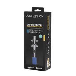 Grifo de pedal un agua
