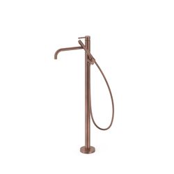 Grifo monomando a suelo para bañera y ducha